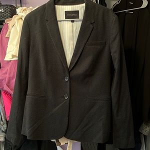 Black and White Dot Banana Republic Blazer